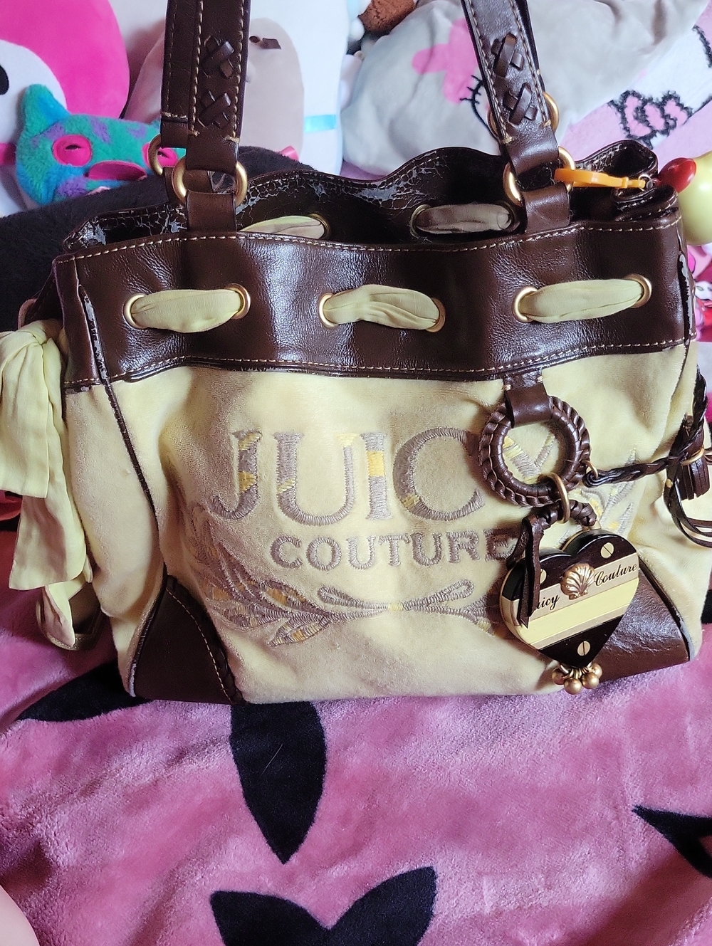 Juicy Couture Yellow and Brown Daydreamer